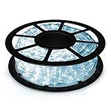 【Schöne Dekoration】Mit dem Lichterschlauch setzen Sie Ihre eigenen Lichtakzente und schmücken Sie z.B. Ihr Haus, den Balkon oder den Garten.