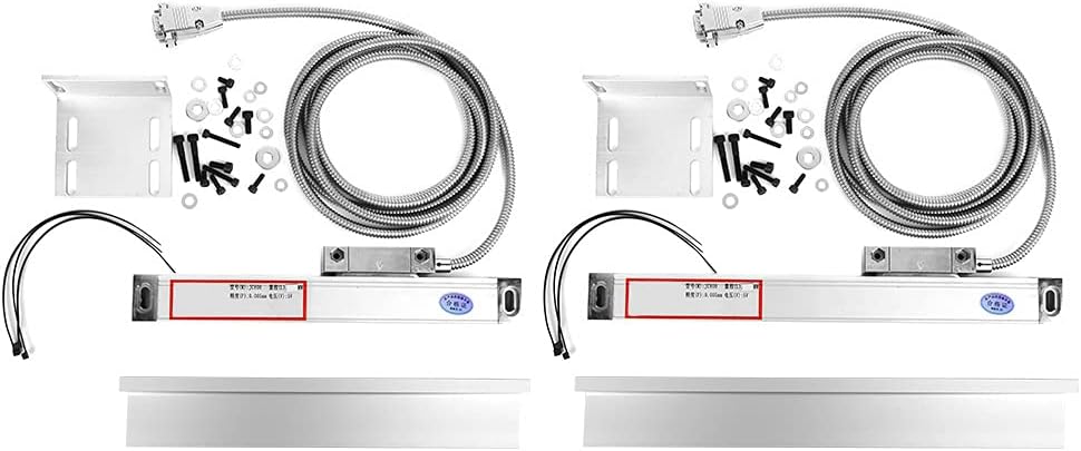 Digital Readout Linear Scale Digital Linear Gauge 0-100mm 0-200mm Aluminum Alloy Easy Installation For CNC Machines