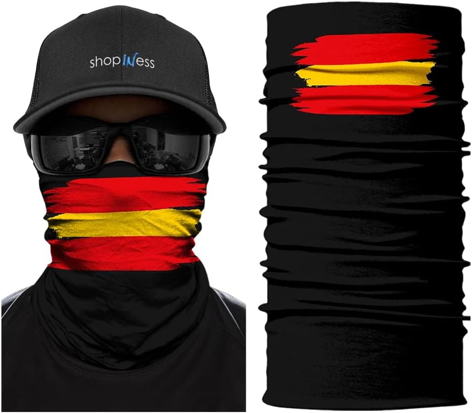 Scaldacollo Tubolare ShopINess Multiuso - Microfibra, UV Protection, 12 Modi D'Uso, Stile Bandana - Foto 8