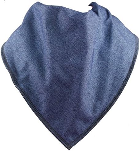 Teen/Adult Bandana Bib Clothing Protector - (BLUE JEANS) (Size 3)