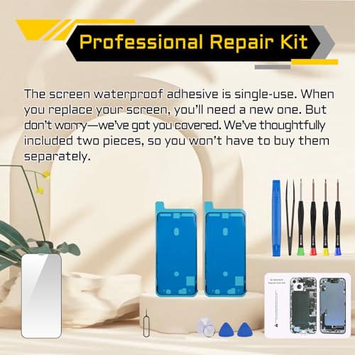 DGSCSMY Screen Replacement for iPhone 14 with Earpiece 6.1" LCD Repair Kit by DGSCSMY - Image 6