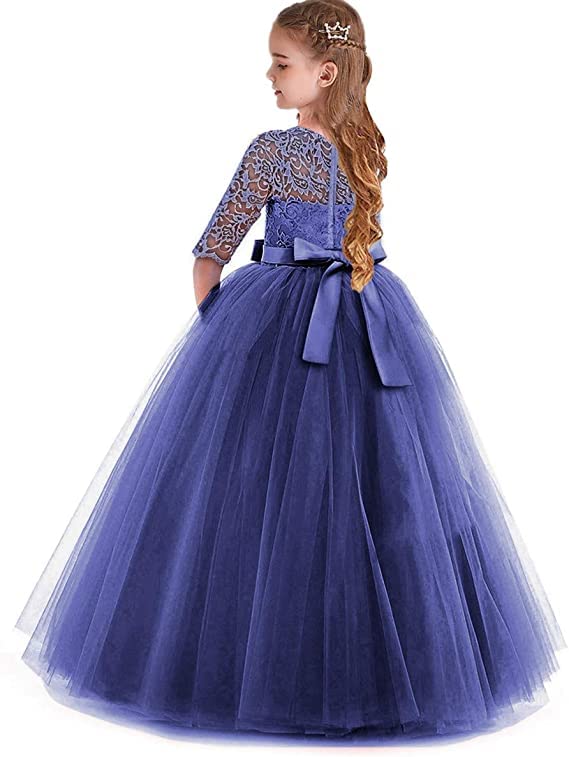 Image of Baby- Girl's Kid's Birthday Frock&Dress&Gown Princess Frock&Gown Color White R J 325 Kidswear