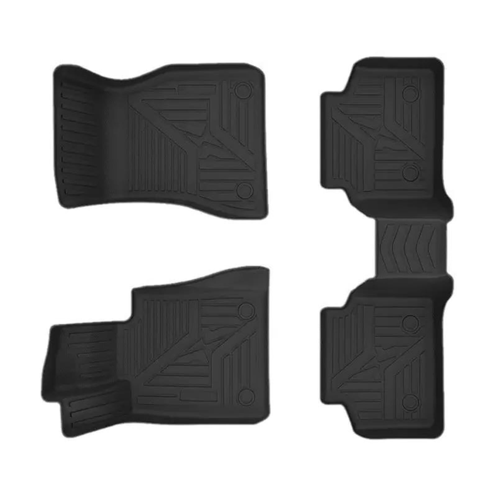 Tapis de sol voiture TPE Série 6 GT contre la boue et pluie