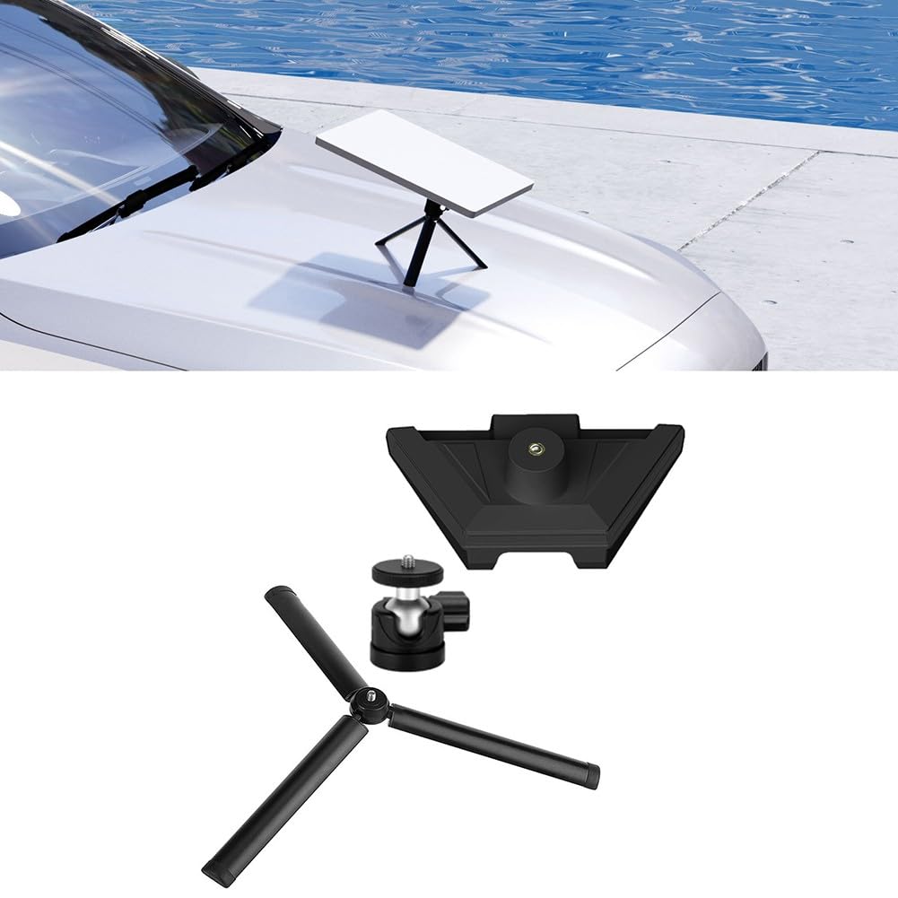 Soporte de trípode ajustable de doble propósito, ideal para usar con Starlink Mini en múltiples escenarios al aire libre