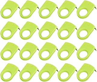 Hduacuge - Botones de presión para Cerveza, Pinzas para de cóctel, portabotellas, Pinzas para Beber de plástico, Vasos de pie para Fiestas de cumpleaños y Bodas, Color Verde