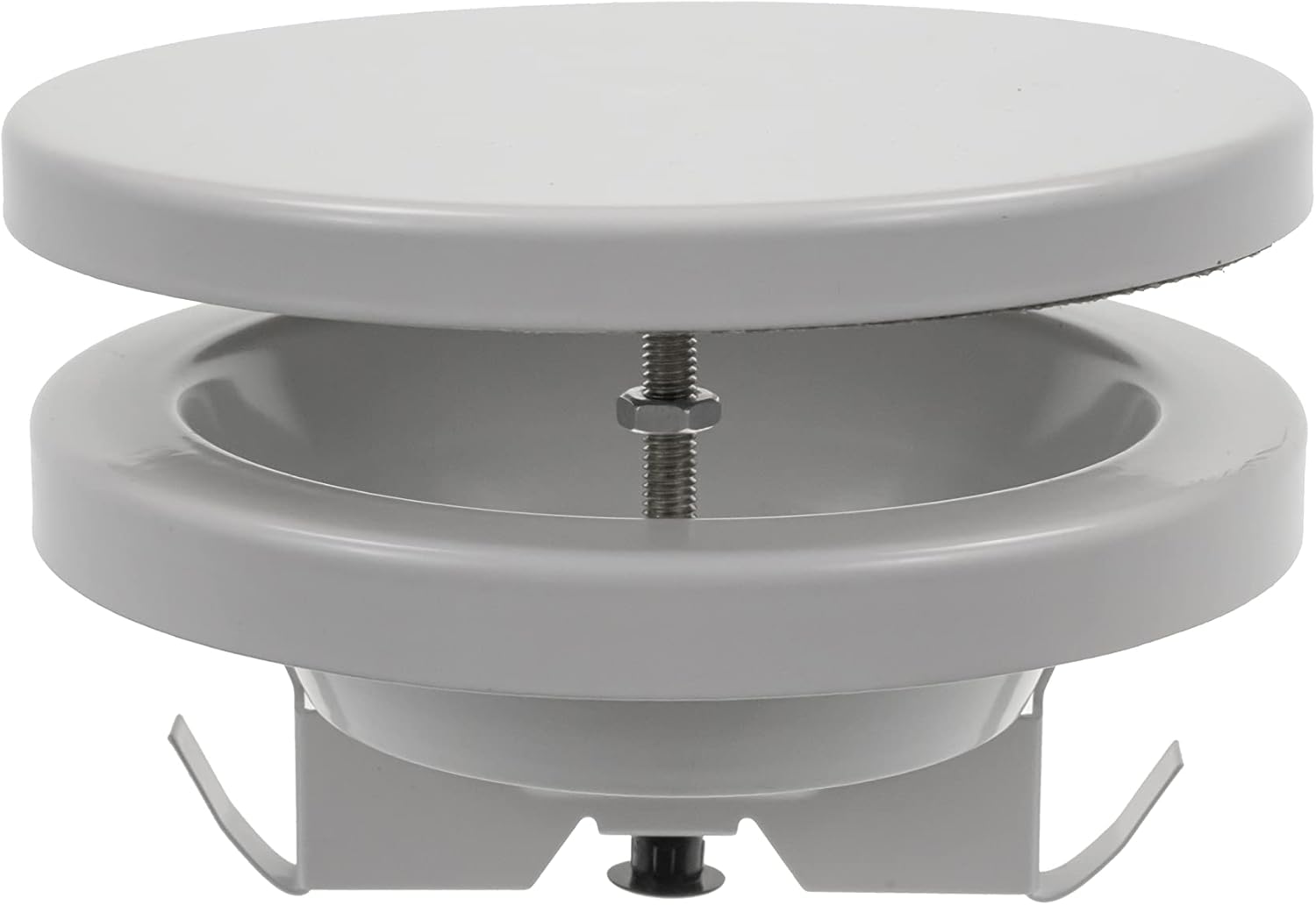 Repa Market 4" Inch Through-Wall Telescopic Ventilation Kit - Adjustable Air Supply Vent - Soundproof DIY Friendly - Modern Steel Diffuser - Aluminum Alloy Vent Grille Intake/Exhaust Vent Cover