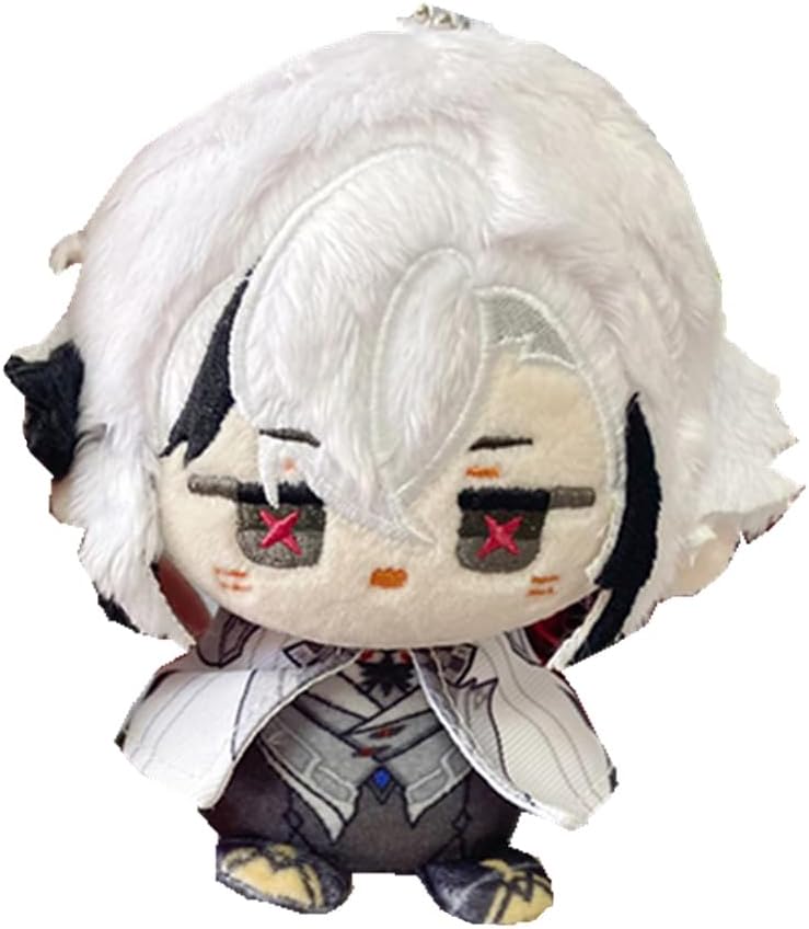 جين Arlecchino Sigewinne Yae Miko لطيف 12 سم حقيبة دافعة قلادة Keychain هدايا Arlecchino