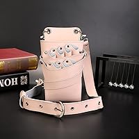 Amazon.co.jp: CAMOAR 本革 シザーケース 美容師 トリマー 7丁