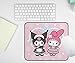 K_uromi My Melo_dy Mouse pad - Pink Kawaii Cute Comic Manga Anime Mouse Pads Anti-Slip Non-Slip mice pad mat Mousepad for Girls Laptop Game 11.81 x 9.84 x 0.12Inch