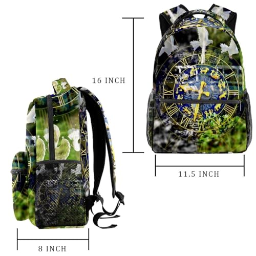 Sac à dos d'école astrologie et sac de voyage multicolore pour ado