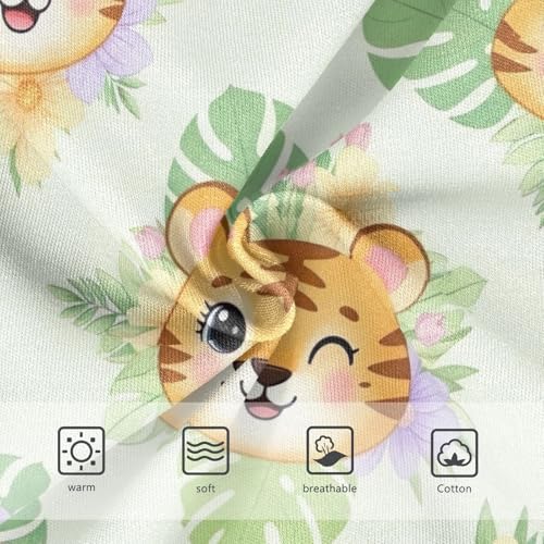 Cute Tigers Toddler Girl Undies, Girls Underwear Cotton, 2T–8 Years3