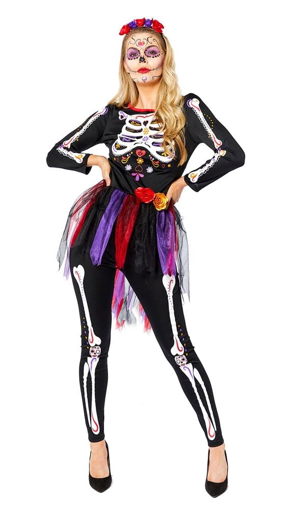 amscan Women's Dotd Ladies 16-18 Adult Sized Costumes, Multicoloured, UK