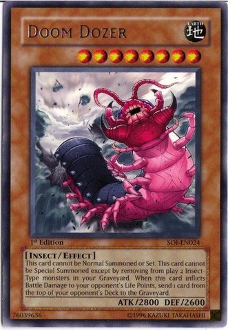 Amazon.com: Yu-Gi-Oh! - Doom Dozer (SOI-EN024) - Shadow of