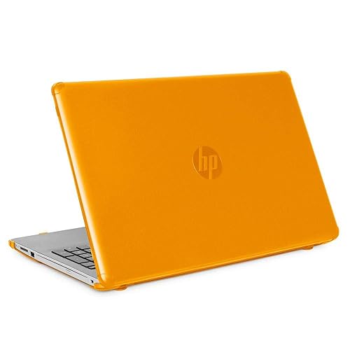 mCover Case Compatible for 2020~2022 15.6-inch HP 15-DYxxxx / 15-EFxxxx Series ONLY (NOT Fitting Any Other HP Laptop Models) Notebook PC - Orange