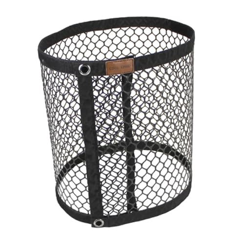 F Fityle Camping Hanging Net Rack Outdoor Trash Can Drying Net Portable Netting Folding Trash Bin Organizer Mesh for Picnic Barbecue