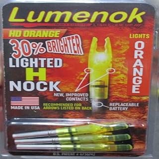 Lumenok H Nock (3-Pack), HD Orange