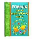 Blue Mountain Arts Mini Book (Friends Live in Each Other's Heart)—Friendship Gift, Birthday Gift, Christmas Gift, or Thinking of You Gift for a Dear Friend, 4 x 3 inches