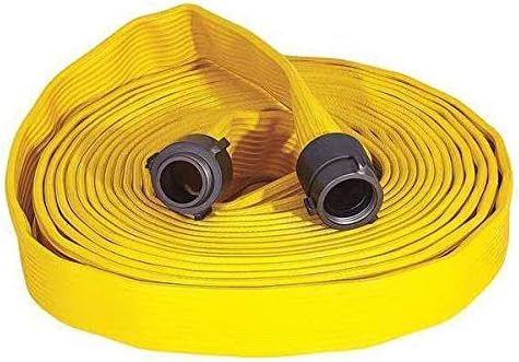 Attack Line Fire Hose, 300 psi, Yellow