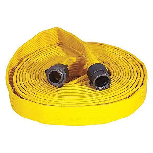 Attack Line Fire Hose, 300 psi, Yellow