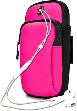 Running Armband Cell Phone Holder for iPhone 17 16 16e 15 14 13 12 11 Pro Max Xs Xr X Plus Mini Air, Galaxy S22 S23 S24 S25 S26 Ultra Note 20,Sport Arm Band Sleeve on Run Gym Exercise Workout