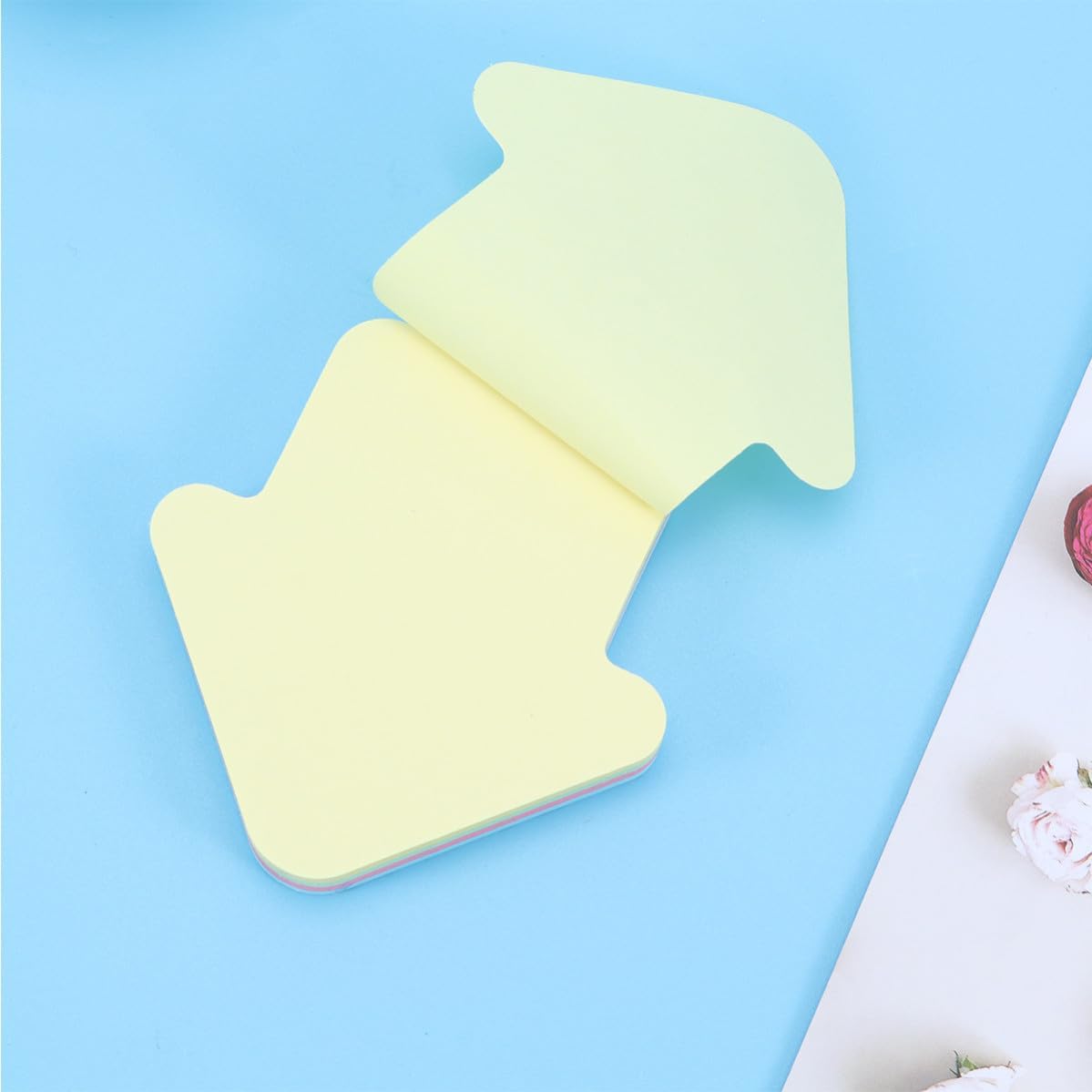 1200pcs Creative Memo Pad House Shape Paper Self Stick Notes image 3