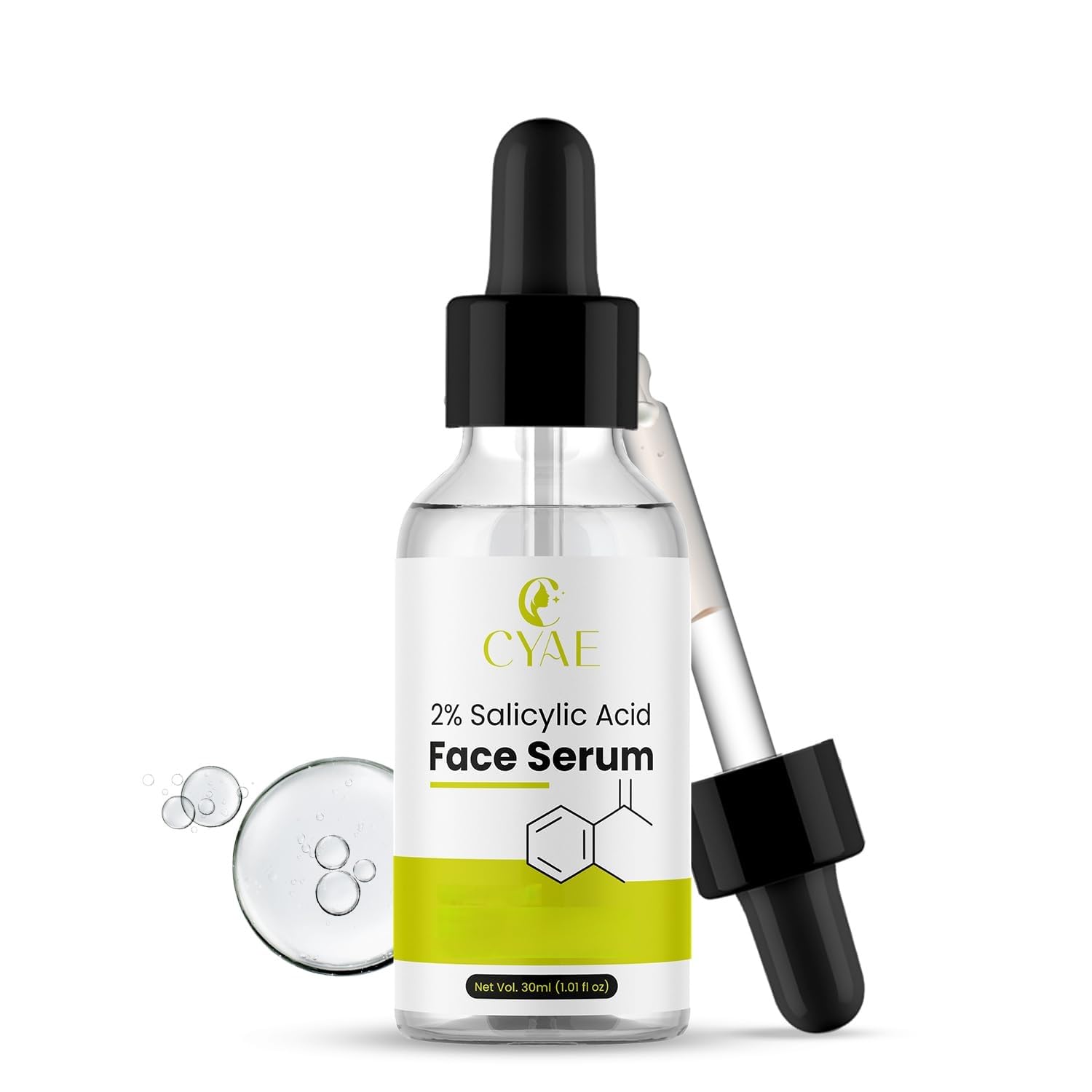 2% Salicylic Acid Face Wash and Face Serum Set, Daily Facial Cleansing & Care Combo