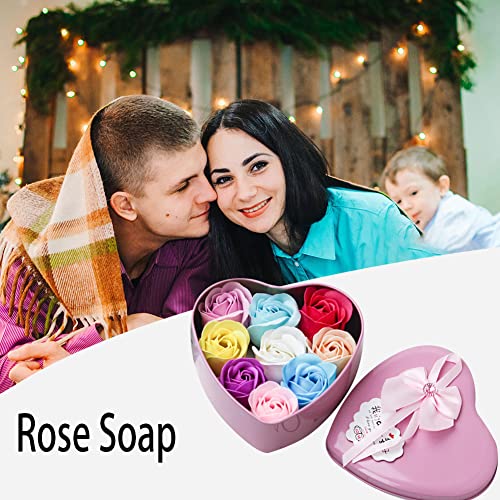 Demiawaking Rose Sapone Profumate 9 Pezzi Fiori di...