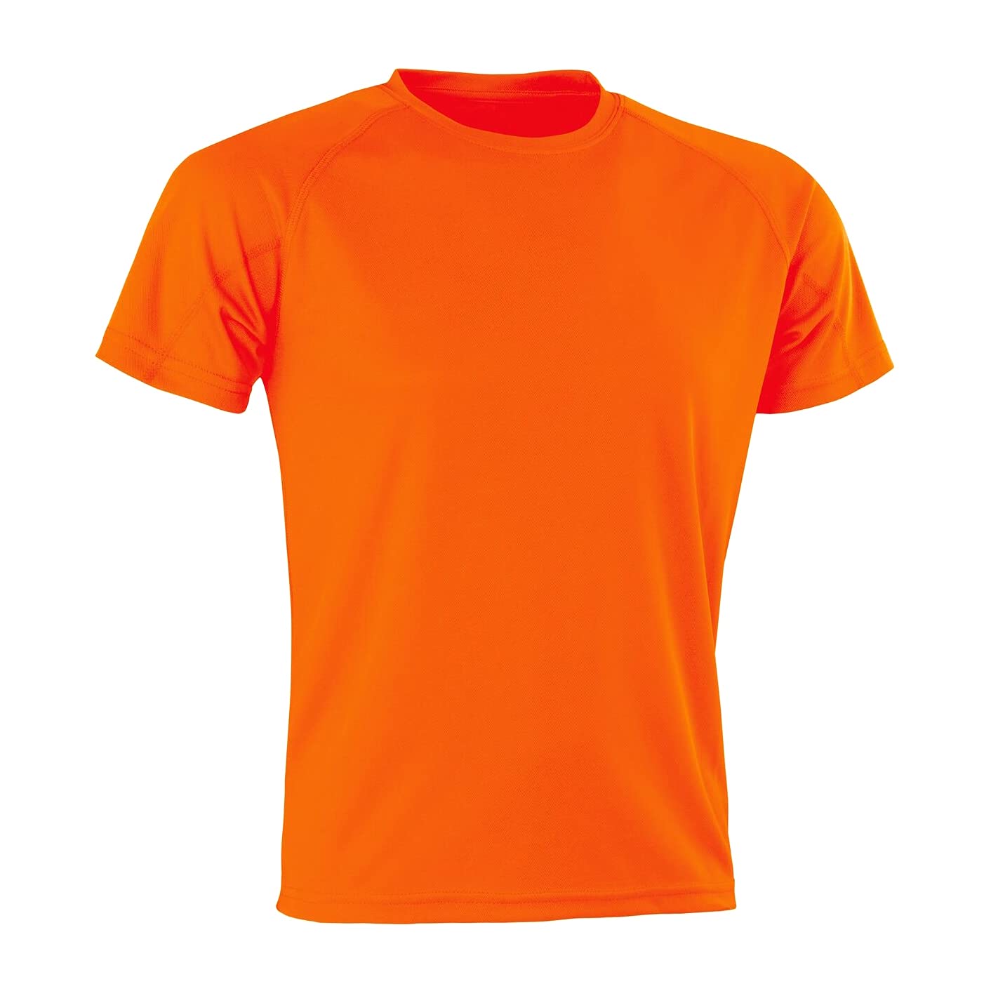 Spiro Mens Aircool T-Shirt (XS) (Flo Orange)