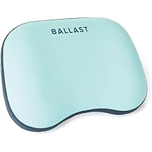 Ballast Beach Pillow - A Comfy Inflatable Camping Pillow That Stays Put On Windy Beaches, Great for Pools, Festivals, and Camping - Tropical Blue (Standard Edition)