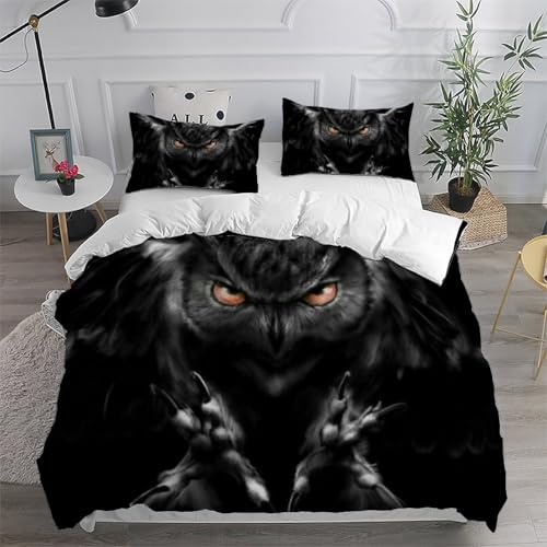 Housse de couette 200x200 animaux imprimé 3D avec fermeture - 6