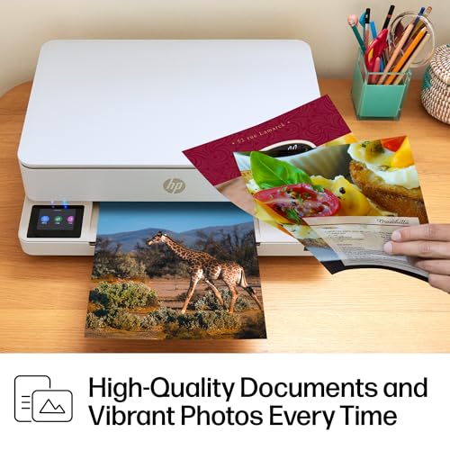 undefined HP Envy 6155e Wireless All-in-One Color Inkjet Printer, Portobello, Print, scan, copy, Duplex printing Best-for-home, 3 month Instant Ink trial included, AI-enabled (714L5A) の商品画像 13