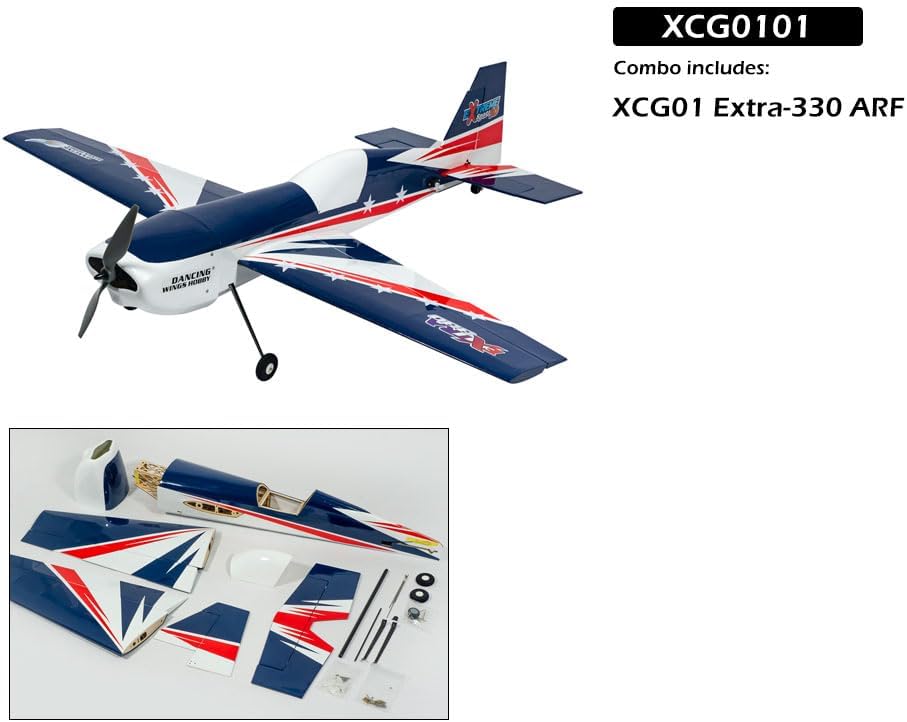 DW Hobby XCG01 39" 1.0M Balsa ARF Extra-330 (XCG0101)