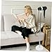 WRITWAA Hair Dryer Stand Holder Hands Blow Dryer Support Height Sturdy Construction for Spaces