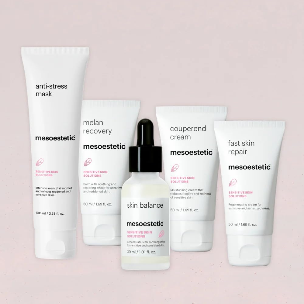Sensitive Skin Solutions. Anti-stress face mask - MESOESTETIC