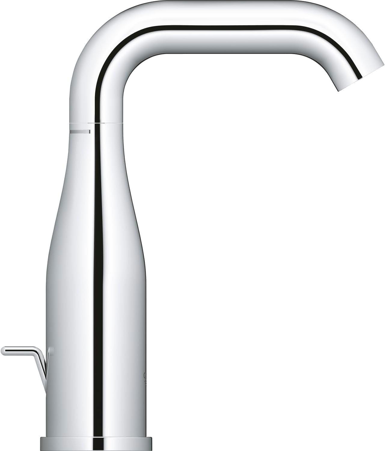 GROHE 23462001 Essence Basin Tap with Pop-Up Waste Set, Medium High Spout