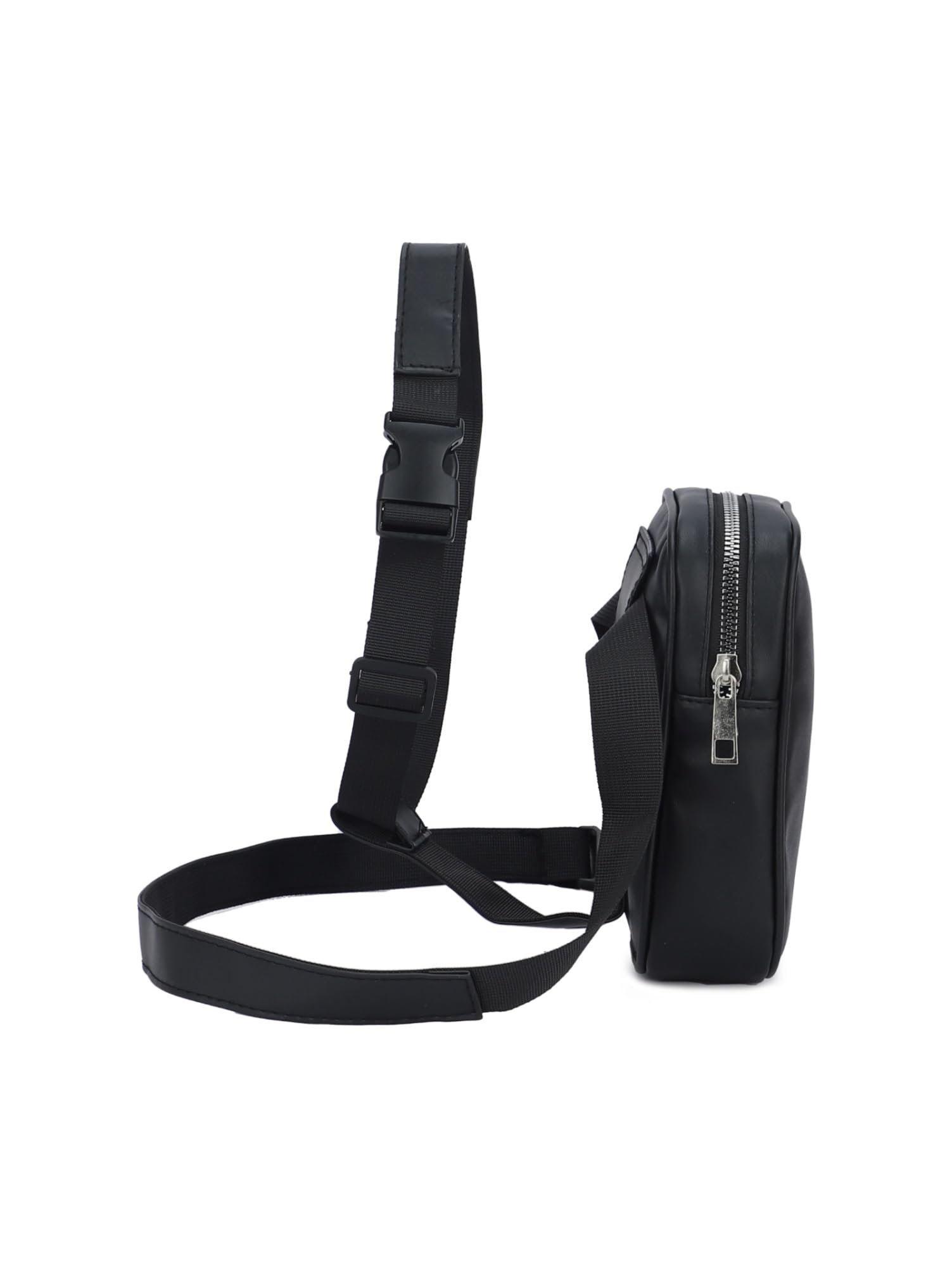 Borsa Frigo Per Cintura Da Gamba Nera Elegante E Alla Moda Universale Borse Per Viaggio Motociclette Trekking All'aperto Sacche Moto(Black)
