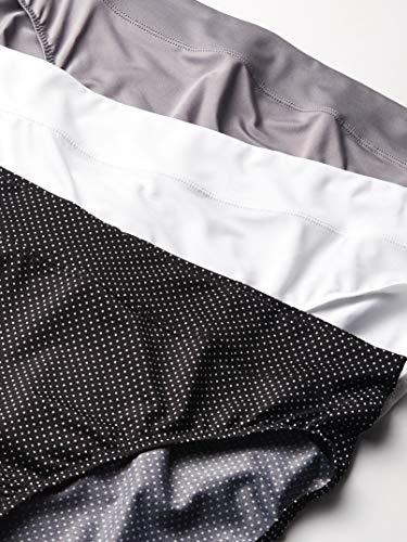 Image of Warner's Women's Blissful Benefits Dig-Free Comfort Waistband Microfiber Hi-Cut 3-Pack 5138w