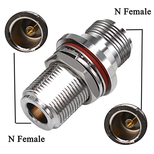 Adaptador Coaxial N Hembra a Hembra 2 Piezas TUOLNK miniatura 5