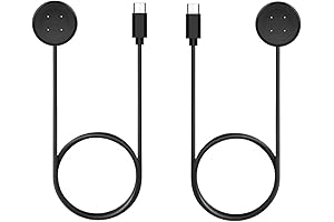 2-Pack Quick Charger for Google Pixel Watch 2 & Fitbit Sense/Versa