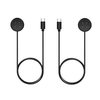2-Pack USB C Charging Cable for Google Pixel Watch 2/3 & Fitbit Sense/Versa 3/4 3.3Ft, 4 Pin - Not for Pixel Watch 1