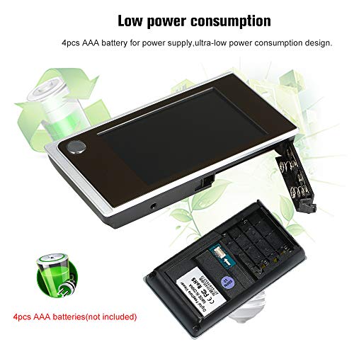 Kit de Mirilla Digital LCD Splenssy de 3.5 pulgadas con Monitor Interior y Cámara Exterior 1MP Ángulo de Visión de 120 Grados miniatura 6