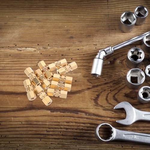 Conector de línea de freno Mikikit para reparar tubos oxidados de 3/16 sin fugas 7