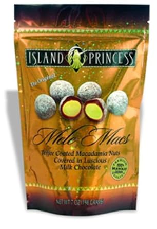 Mele Macs Chocolate Toffee Macadamia Nuts 7oz bag
