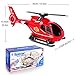 ele ELEOPTION Airplane Toy Infrared Remote Control Plane Toys Helicopter with Lights and Music Aeroplane Toys for 3 4 5 6 7 8 Year Old Boys Girls Kids Gift White