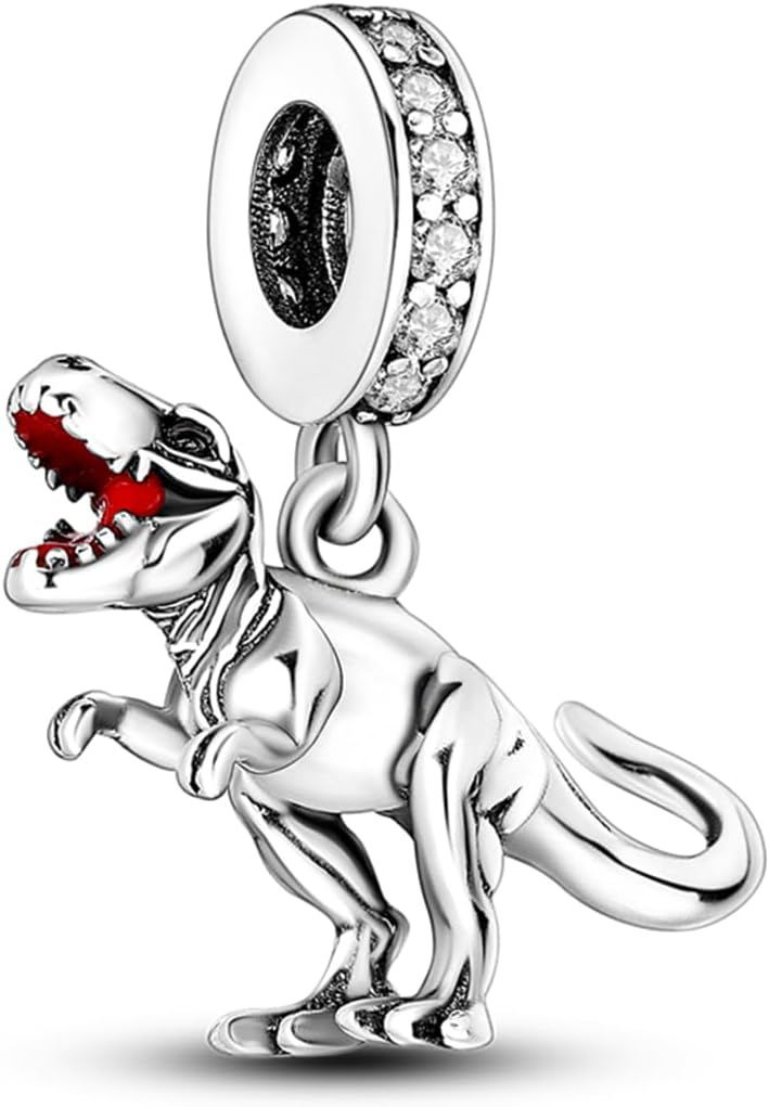 HONGRUI 925 Sterling Silver Charm for Women Bracelets and Necklace Fashion Bead Charms Clearance for Mother Daughter Sisters Friends Jewelry Gift