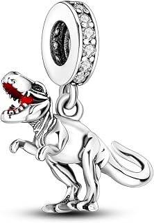 HONGRUI 925 Silver Charm for Bracelets Animal Pet Insect Series Women Jewelry Gift