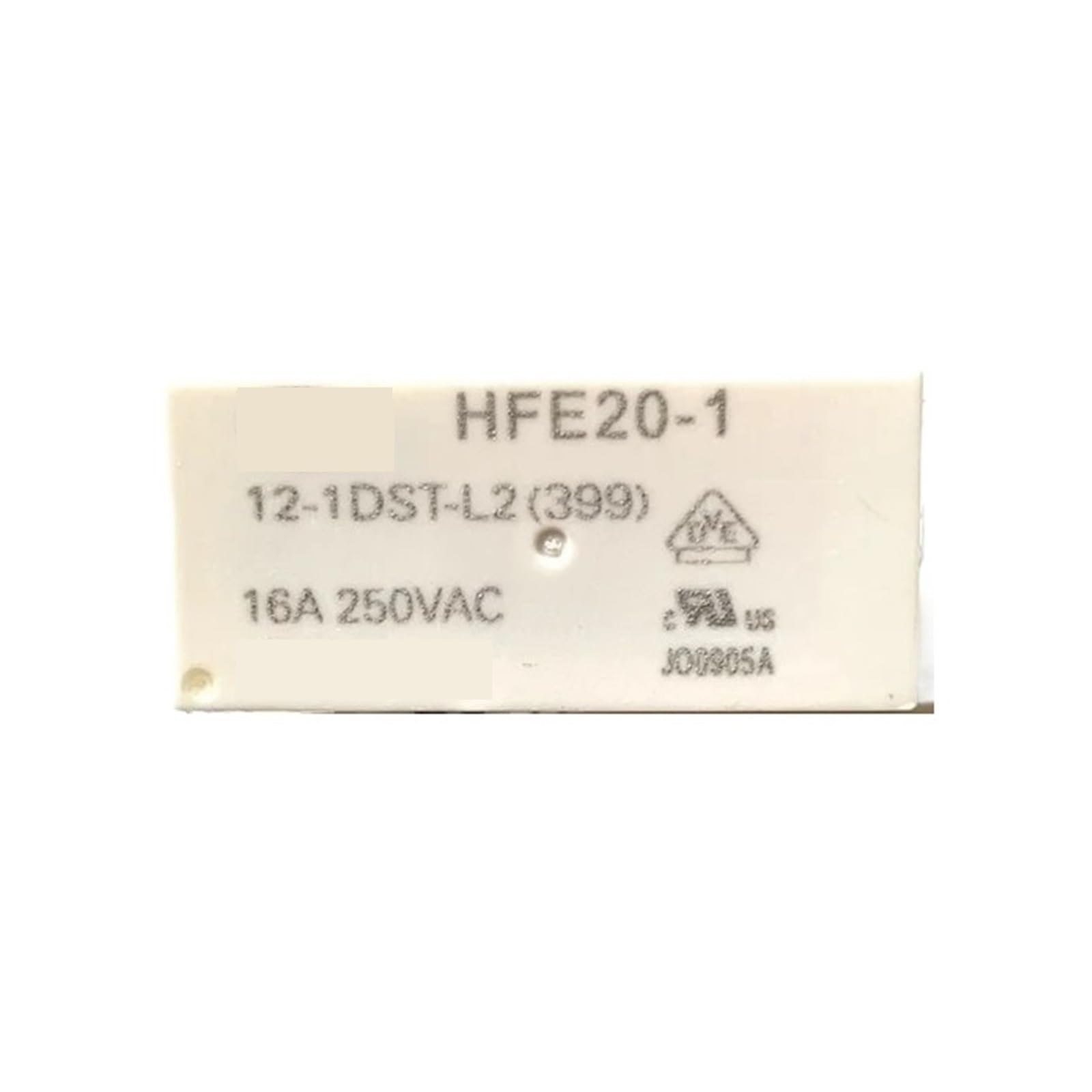 Relais bistable HFE20-1 12VDC 16A avec maintien magnétique pour circuit imprimé