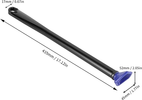 Miniatura 6 de Fydun - Soporte lateral para motocicleta, aleación de aluminio CNC, accesorio de motocicleta para Husqvarna FE 250 FE 350 TE 125 (C barra negra con