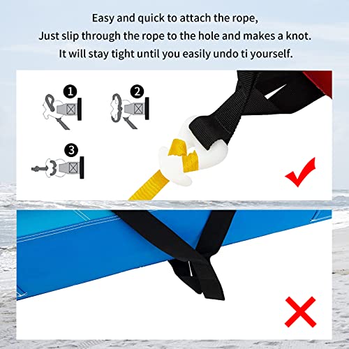 Binyuan Heavy-Duty Inflatable Towable Tube Water Sports Boat Tube With 1-2 Rider Tubes For Boats To Pull Classic Round Deck Towable Tubes (1-2 Rider) #TOP3