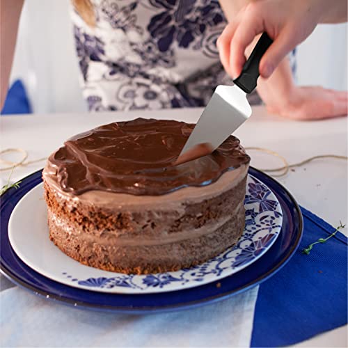 20 Pcs Pizza Spatula Bulk Pie Server Pie Cutter Cake Cutter Stainless Steel Cake Serving Spatula Non Slip Easy to Grip Baking Triangular Spade Plastic Handle Shovel for Desserts Pizza Pie Cake by Yoande - Image 5